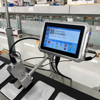 Imprimante à jet d'encre thermique OMA V600 0.5/1 pouce 600DPI haute résolution pour code à barres QR industriel Logo étiquettes flexibles à date d'expiration
