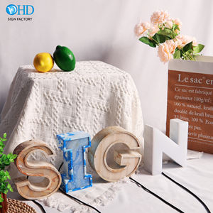 لوحة تسجيل الحروف البلاستيكية الكبيرة ثلاثية الأبعاد من الأكريليك بإضاءة مضيئة علامات قناة الرسالة - Product Image 3