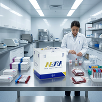 NERA G Réfrigérateur de transport pour échantillons hospitaliers, réutilisable, pour chaîne du froid, avec enregistreur de température en temps réel en option, pour la logistique de sang, tissus et médicaments