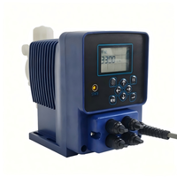 Pompe doseuse à solénoïde à moteur pas à pas, signal 4-20 mA, résistante aux produits chimiques, pour usage industriel