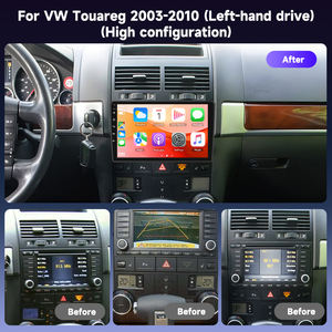 Autoradio Podofo 9'' 4+64G Qualcomm 8 Core per <span class=keywords><strong>Volkswagen</strong></span> Touareg 2003-2010 con <span class=keywords><strong>CarPlay</strong></span>/Android Auto Wireless, WiFi 4G, Vendita all'Ingrosso OEM - Product Image 4