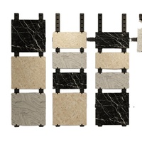 Support d'exposition de carreaux muraux personnalisable de haute qualité avec étagère en granit pour salle d'exposition de carreaux en céramique