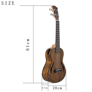 Ukelele de Nogal UK2360 de 23 Pulgadas, Venta al Por Mayor de Fábrica - Product Image 5