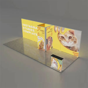 TianLang personalizado impreso portátil LED cabina de exposición luz de fondo retroiluminada agente deseado para publicidad cajas de luz - Product Image 2