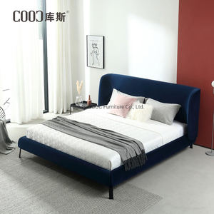 <span class=keywords><strong>COOC</strong></span> casa muebles de dormitorio de estilo moderno muebles de Reina rey tamaño adulto de tapizado de cama con almacenamiento R10 - Product Image 2