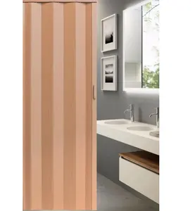 कमरे में स्नान/बाथरूम प्लास्टिक दरवाजे पीवीसी तह दरवाजे
