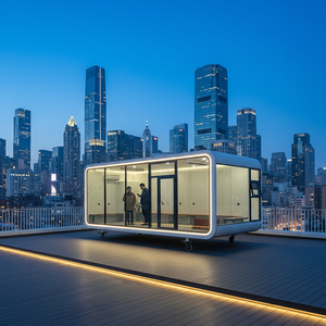 Véranda extérieure complète, finition capsule spatiale, zones panoramiques, balcon <span class=keywords><strong>mobile</strong></span>, plaque métallique en aluminium, villas, chambres, utilisation hôtelière - Product Image 4