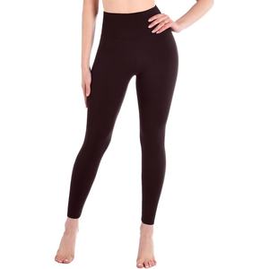 Leggings de Cintura Alta para Mujer, Tallas Grandes, Color Sólido, Estampado Reciclado, con Cordón Ajustable, Control de Calidad Estricto, 100% Personalizables con Logotipo - Product Image 4