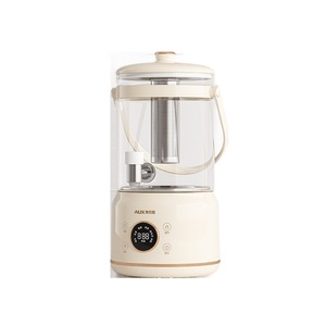 AUX Glass Health Pot 3L Multifunctional Tea Maker With Lid Heat Resistant Stainless Steel Liner Office Use - Product Image 3