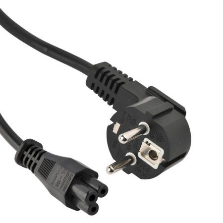 Xinsheng Europe Plug IEC 60320 C5 Mickey Mouse Laptop /Notebook/Notepad Adapter Mains Clover Type Cloverleaf Power Cable