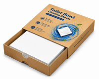 Papiers hygiéniques jetables multi-parfums, écologiques, formule douce à base de plantes, feuilles d'entretien pour toilettes en céramique, anti-taches