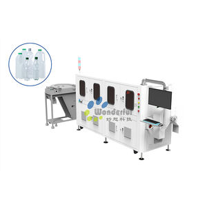 Sistema de inspección visual industrial de verificación de calidad 220V 8 cámaras para contaminación de botellas de plástico y acabados de preformas - Product Image 5
