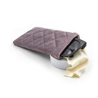 Top squeewear étuis à lunettes de soleil mode Etui à lunettes de soleil en velours Pochette à lunettes en velours avec tissu à l'intérieur