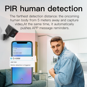 Cámara de Seguridad Interior HD de 3MP CB75 Okam, Mini Cámara CCTV con Visión Nocturna, Almacenamiento en la Nube y Cámara SIM 4G CMOS - Product Image 3