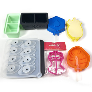 Biểu tượng tùy chỉnh Silicone <span class=keywords><strong>Ice</strong></span> khuôn cấp thực phẩm vuông <span class=keywords><strong>Ice</strong></span> <span class=keywords><strong>Cube</strong></span> khay FDA LFGB chứng nhận, OEM/ODM hỗ trợ - Product Image 1