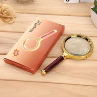 Plastic Handheld Magnifier Reading Magnifying Glass