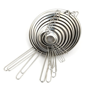 Stainless Steel Oil Strainer Wide Rimmed 2 Sizes Multifunction Kitchen Filter For Deep Frying Hot Pot Bird's Nest Cleaning - Product Image 4