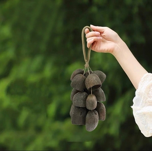 Wholesale Handmade Natural Fruit Shell Bell Wind Chime For Homestay Yard Home Decoration And Meditation - Product Image 5