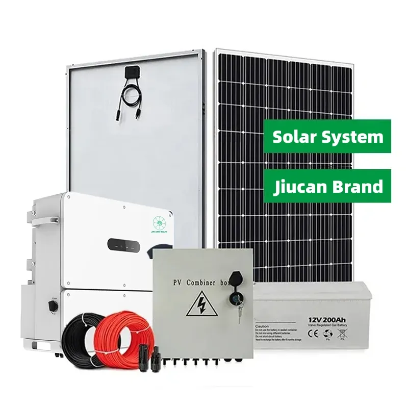 工場プロモーションオフグリッド太陽光発電太陽光発電3kw家庭用10kw 30kw 50kw Jiucanブランド太陽光エネルギー