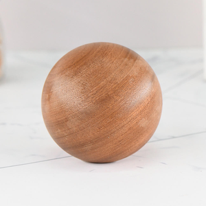 Boîte à musique artisanale en bois naturel en forme de champignon, tendance et populaire, avec un adorable <span class=keywords><strong>mini</strong></span> visage souriant, pour la décoration de bureau - Product Image 4