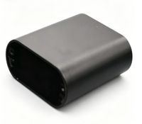 Boîtier de connecteur d'amplificateur métallique, personnalisation professionnelle, boîtier électronique en aluminium extrudé pour récepteur TV mobile de voiture