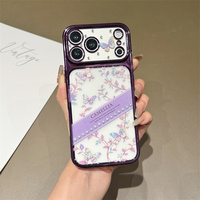 Étui de téléphone personnalisé Lichicase Factory avec motif papillon électro-plaqué pour Tecno Camon 50 Ultra Pova Slim Back Cover