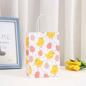 Bolsa de Papel Personalizada para Comida Rápida para Llevar, Bolsa de Regalo, Bolsa de Compras Kraft con Asa - Product Image 4