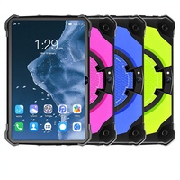 Tablet Pembelajaran Anak Gaya Mecha 7-inci Tahan Lama 2026 Baru, 6GB+128GB Android 12 Wi-Fi 0.6kg, Impor dari Cina