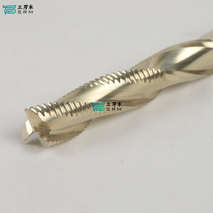 Solid Carbide <strong>Roughing</strong> <strong>End</strong> <strong>Mill</strong> Wave <strong>Flute</strong> Corn Tooth CNC Milling Cutter for High Efficiency Stock Removal - Product Image 6