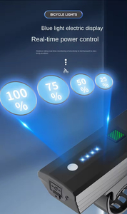 Luz Delantera LED Inteligente para Bicicleta, Recargable por USB, Resistente al Agua IPX5, 6 Modos, para Ciclismo Nocturno Seguro al Aire Libre - Product Image 5