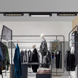 Design moderne, éclairage LED de qualité commerciale pour <span class=keywords><strong>magasin</strong></span> de vêtements, projecteurs sur longue piste, feux de calandre sur <span class=keywords><strong>rail</strong></span> de guidage pour salle de séjour - Product Image 2
