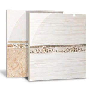 China Guangdong Shenzhen 10x10x600x600mm cocina decorativo grande Interior 3D importador de <span class=keywords><strong>Bullnose</strong></span> piso azulejo para Wa - Product Image 3