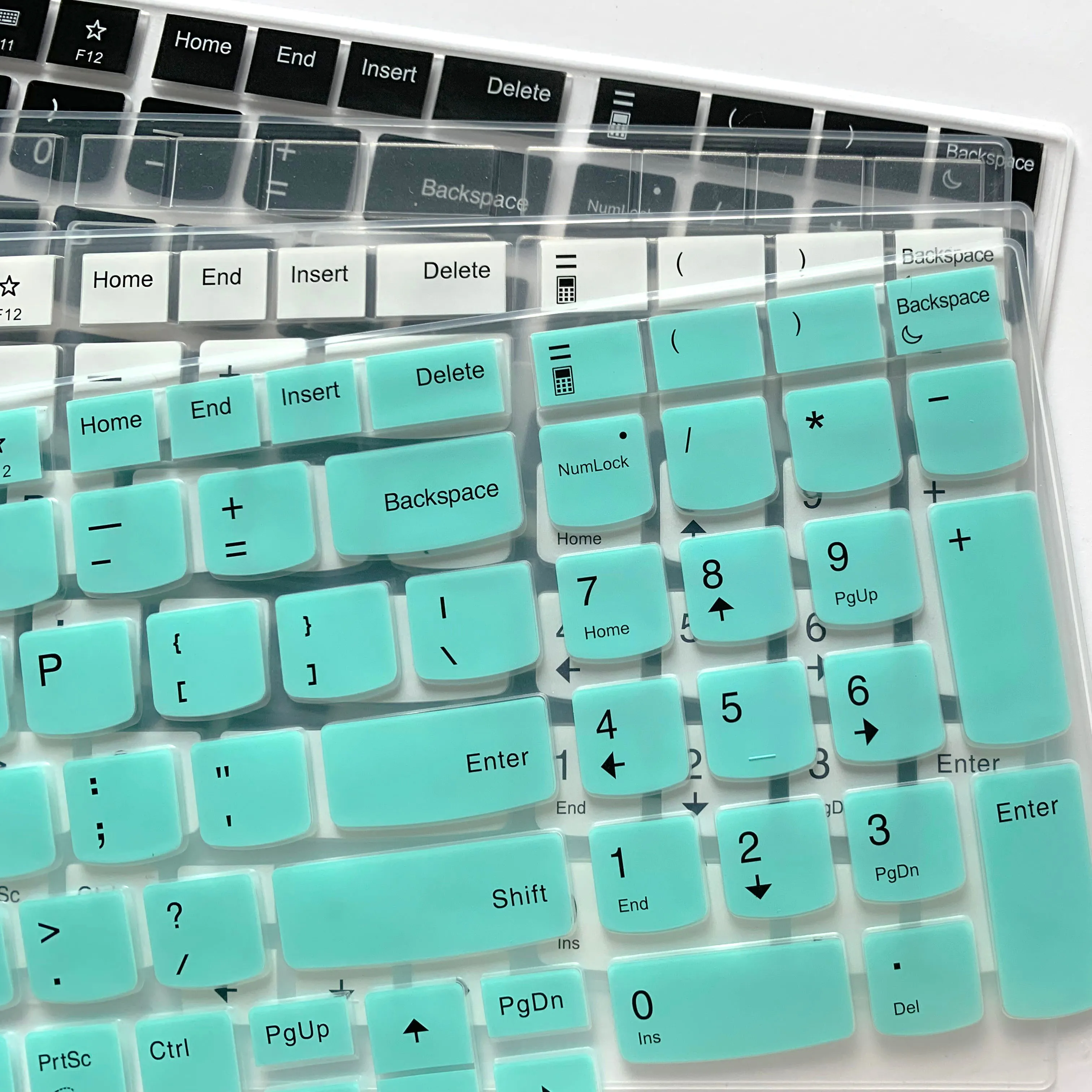 colorful keyboard covers