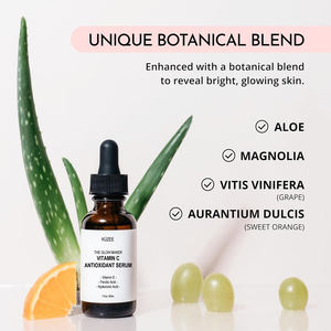 Suero Facial Personalizado con Vitamina C, Iluminador, Antienvejecimiento, Hidratante y con Vitamina E, Ácido Ferúlico y Ácido Hialurónico, 30 ml - Product Image 5