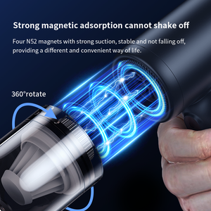 Nueva aspiradora de mano de alta potencia de succión, 80W, <span class=keywords><strong>8500PA</strong></span>, Motor cepillado, succión por soplado, aspiradora de mano inalámbrica para coche y hogar - Product Image 3
