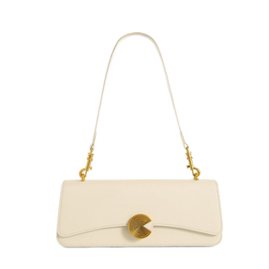 Sacs en cuir véritable rectangulaires pour femme, de haute qualité, tendance, simples, polyvalents, couleur unie, avec fermoirs – Vente chaude du fabricant/fournisseur - Product Image 1