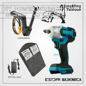 Llave <span class=keywords><strong>de</strong></span> <span class=keywords><strong>impacto</strong></span> inalámbrica <span class=keywords><strong>Pistola</strong></span> <span class=keywords><strong>de</strong></span> <span class=keywords><strong>impacto</strong></span> eléctrica 1/2 pulgadas-21V 2600RPM Llave <span class=keywords><strong>de</strong></span> <span class=keywords><strong>impacto</strong></span> eléctrica sin escobillas con cargador rápido <span class=keywords><strong>de</strong></span> batería <span class=keywords><strong>de</strong></span> 4.0Ah - Product Image 2