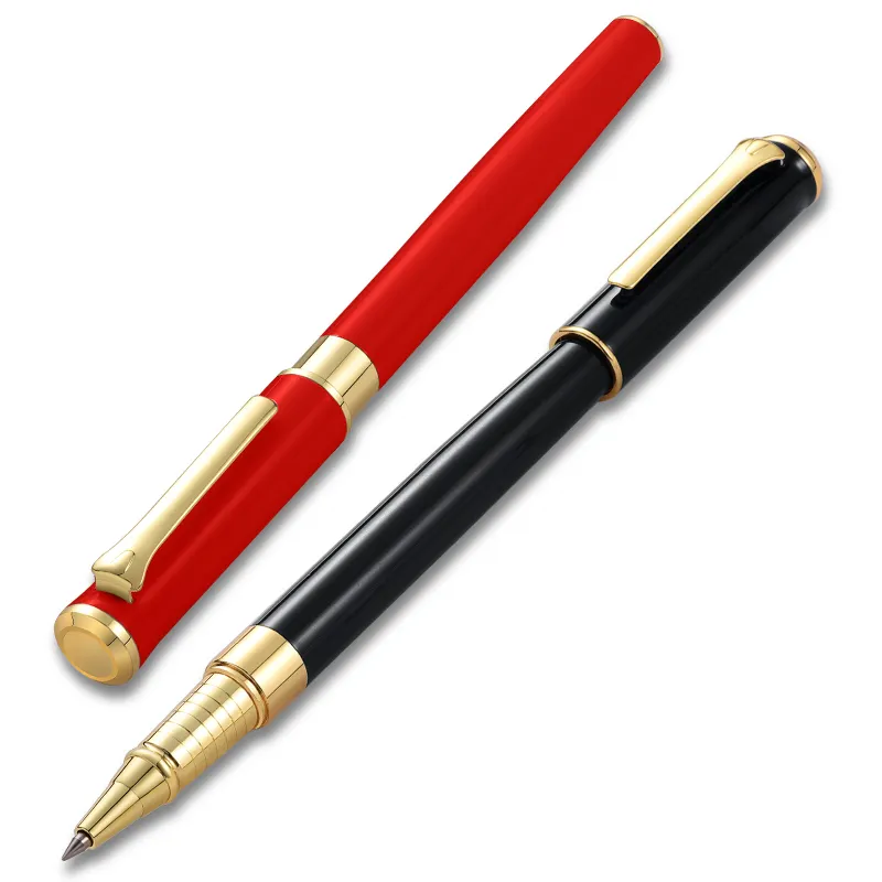 Individueller hochwertiger Metall-Roller-Stift Gel-Stift mit individuellem Logo Büro Werbestift Metallstift