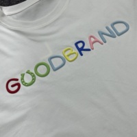 T-shirt Homme Blanc Personnalisé avec Logo par Transfert Thermique, Coton Léger, Coupe Oversize, Style Streetwear, Vente en Gros, Collection Été