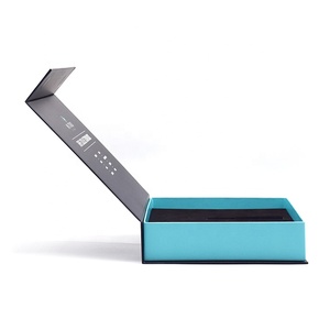 Tùy Chỉnh Chất Lượng Cao Dịch Vụ Tốt Nhất Lật Bìa Hộp Giấy Quà Tặng, Hộp Sang Trọng Với Nam Châm Cho Đồ Trang Sức, Tùy Chỉnh Hộp Từ Với Ribbon - Product Image 5