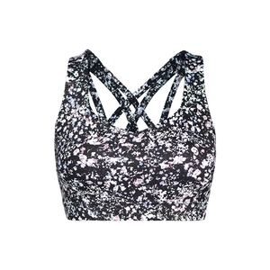 Tùy chỉnh in kỹ thuật số đẩy lên áo ngực thể thao chéo trở lại phòng tập thể dục thể dục nhanh chóng khô Yoga Áo ngực cho phụ nữ camis Top chạy áo ngực - Product Image 1