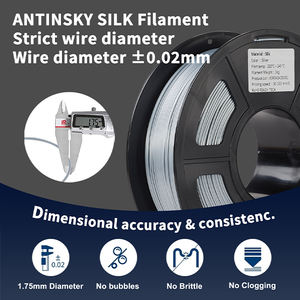 Filamento ANTINSKY PETG SILK para Impresora 3D, 1.75mm, 1KG, Colores Brillantes, Alta Resistencia, Superficie Brillante - Product Image 3