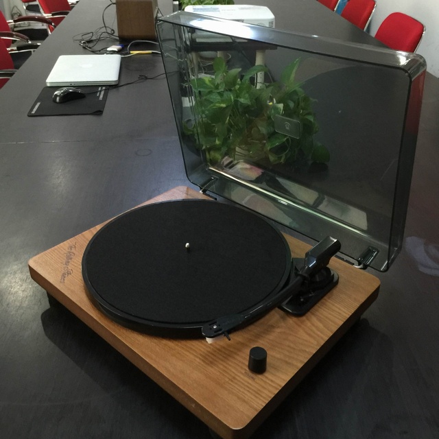 Vintage Turntable Player