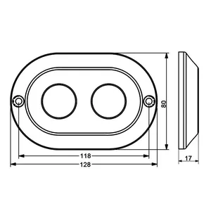 IP68 WEIKEN sotto le luci subacquee Marine principali impermeabili per l'yacht delle barche