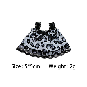 Set di Vestiti per Bambole in Vendita all'Ingrosso, Abbigliamento in Pizzo <span class=keywords><strong>con</strong></span> <span class=keywords><strong>Fiocco</strong></span> per <span class=keywords><strong>Peluche</strong></span>, Outfit Personalizzati per Orsacchiotti - Product Image 4