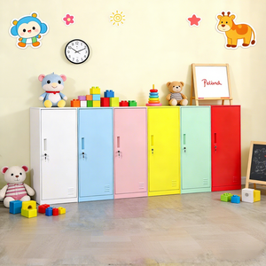<span class=keywords><strong>ตู้</strong></span>เก็บของเหล็กเคลือบสีฝุ่นแบบซ้อนได้ 1-4 ประตู ปรับแต่งได้ พร้อมกุญแจล็อค หลายสีให้เลือก สำหรับห้องนอนเด็ก - Product Image 2