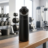 Gobelet isotherme TritanPP anti-fuite en acier inoxydable parfumé avec paille, compatible lave-vaisselle pour la maison, le bureau, le camping, les voyages et la salle de sport