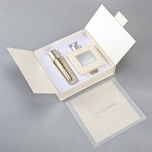 Caja <span class=keywords><strong>de</strong></span> Regalo <span class=keywords><strong>de</strong></span> Doble Puerta <span class=keywords><strong>de</strong></span> Alta Gama con Textura <span class=keywords><strong>de</strong></span> Cuero para Perfume Oud <span class=keywords><strong>de</strong></span> 50 ml <span class=keywords><strong>y</strong></span> Empaque <span class=keywords><strong>de</strong></span> Joyería - Product Image 2