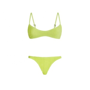 Fabricants <span class=keywords><strong>de</strong></span> maillots <span class=keywords><strong>de</strong></span> <span class=keywords><strong>bain</strong></span> TW Maillots <span class=keywords><strong>de</strong></span> <span class=keywords><strong>bain</strong></span> en tissu recyclé Maillots <span class=keywords><strong>de</strong></span> <span class=keywords><strong>bain</strong></span> bikini plissés texturés personnalisés sur l'océan - Product Image 6