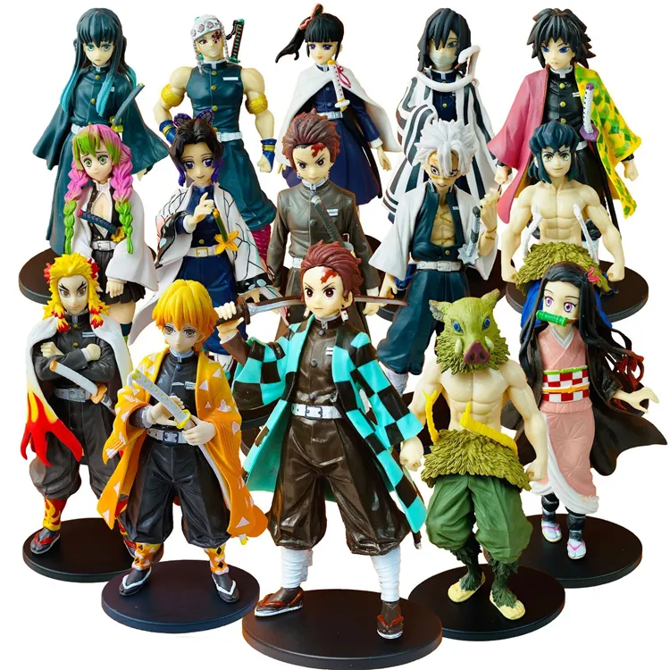 Oem Custom Manufacturer Japanese 30Cm Anime Figure Demon Slayer Kimetsu No Yaiba Action Figure Pvc Anime Figures